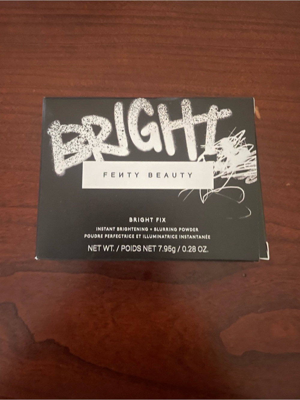 Fenty Beauty Bright Fix Instant Brightening Powder - Black & White Packaging